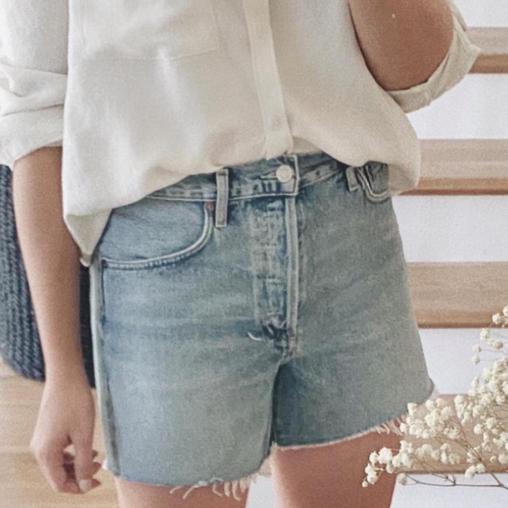 Agolde Reese Relaxed Cut off short